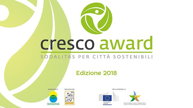 Terza edizione del premio "CRESCO Award - Città sostenibili"