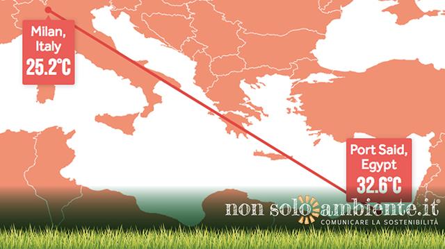 Italia calda come l’Egitto: ecco il mondo nel 2100.