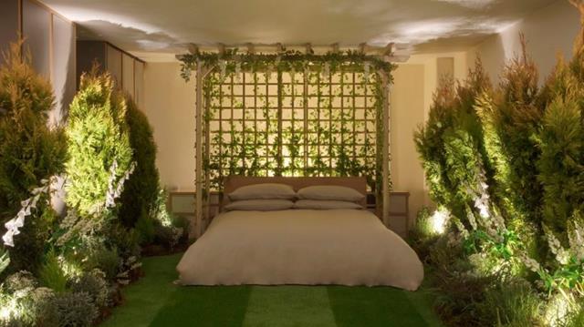 A Londra la casa "verde" che permette di dormire in mezzo alla natura