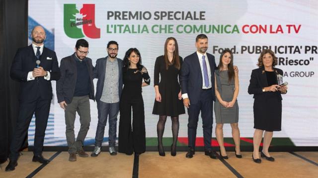 "CI RIESCO SQUAD" VINCE IL PREMIO "L'ITALIA CHE COMUNICA IN TV"